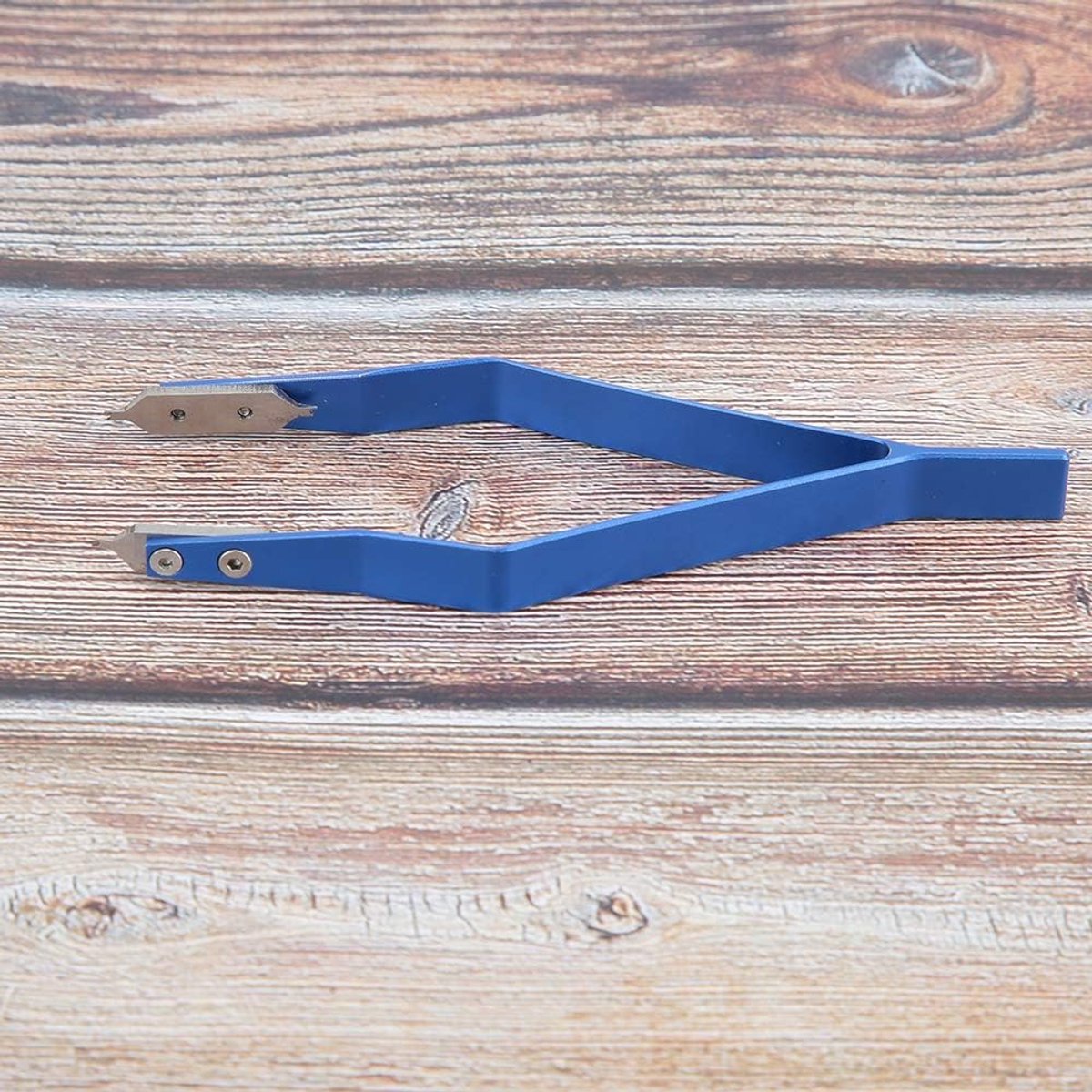 SnelShoppen - Emoshayoga Veerbar Tweezers, Lichtgewicht Horlogeband Versteller, V-Vorm, Hoge Hardheid, Perfect voor Horlogemakers