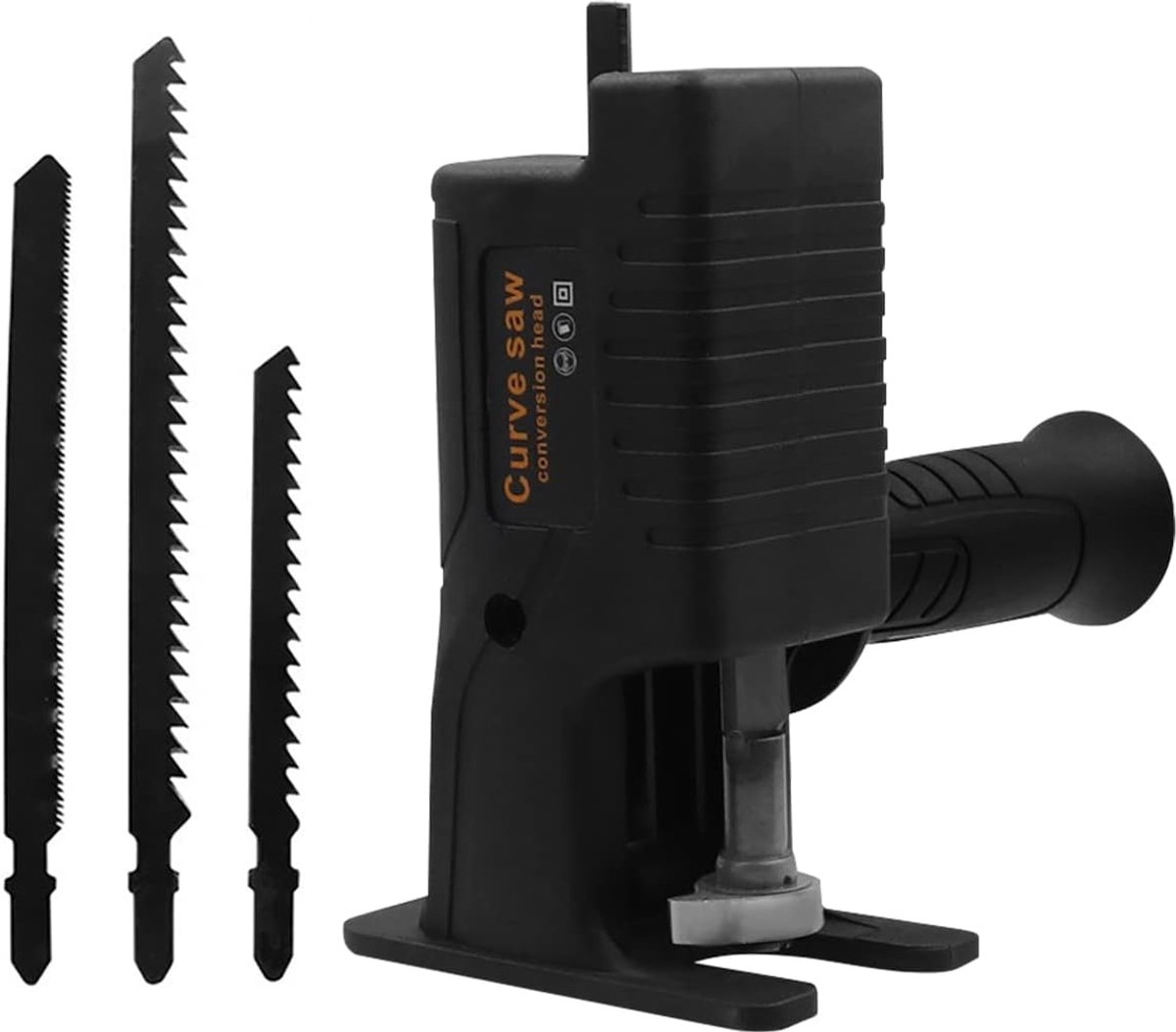 SnelShoppen - Reciprocating Saw Adapter - Elektrische Huishoudelijke Zaag Alternatief Boor Accessoire - Zwart Precisie Draad Snijden - Voor Handboor,