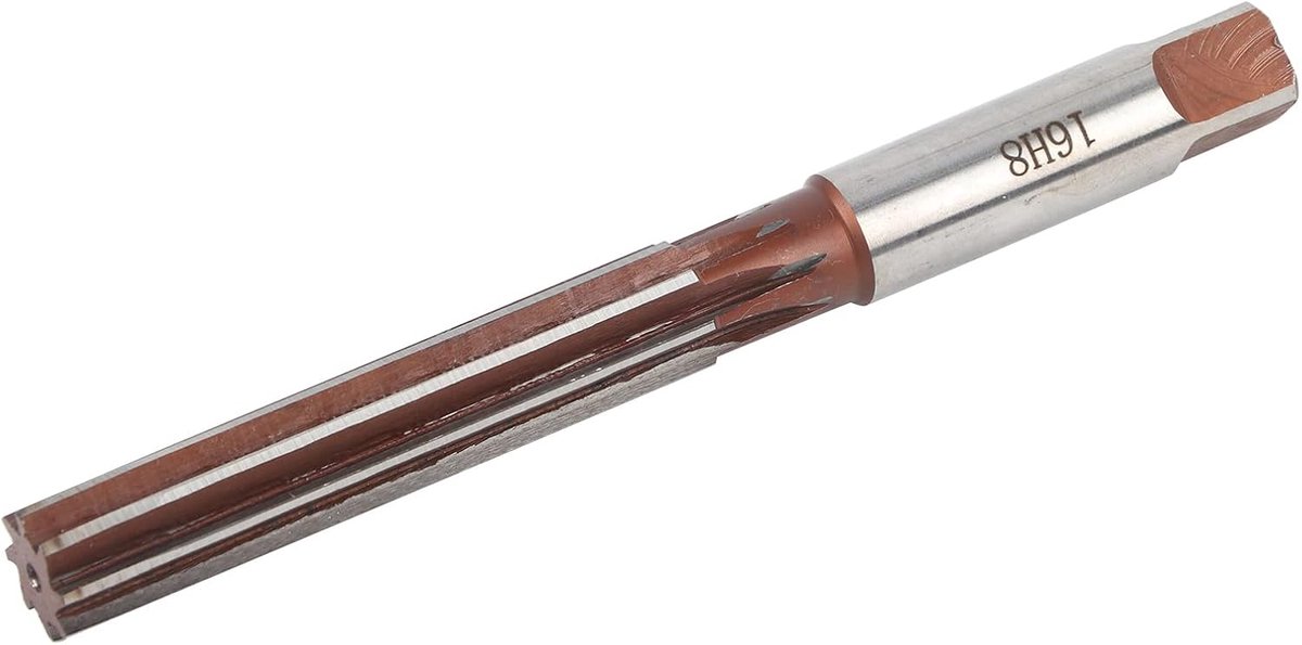 SnelShoppen - Hand Reamer 3mm - 16mm HSS Rechte Schacht Parallel Hand Reamer Metalen Werktuigen Voor Doorboor- en Blindgaatjes