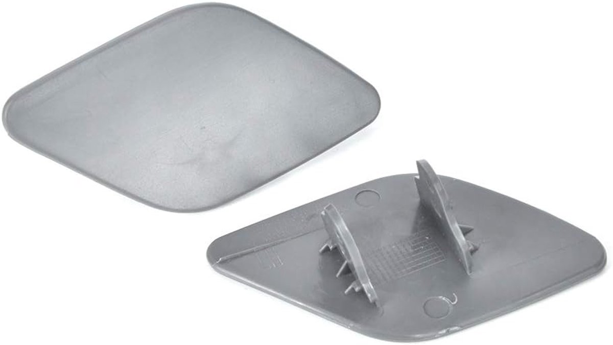 SnelShoppen - 2 Stuks Links Rechts Bumper Koplamp Sprayer Deksel Cap OE 51657052427 Geschikt voor X6 E71/E2 2008-2014