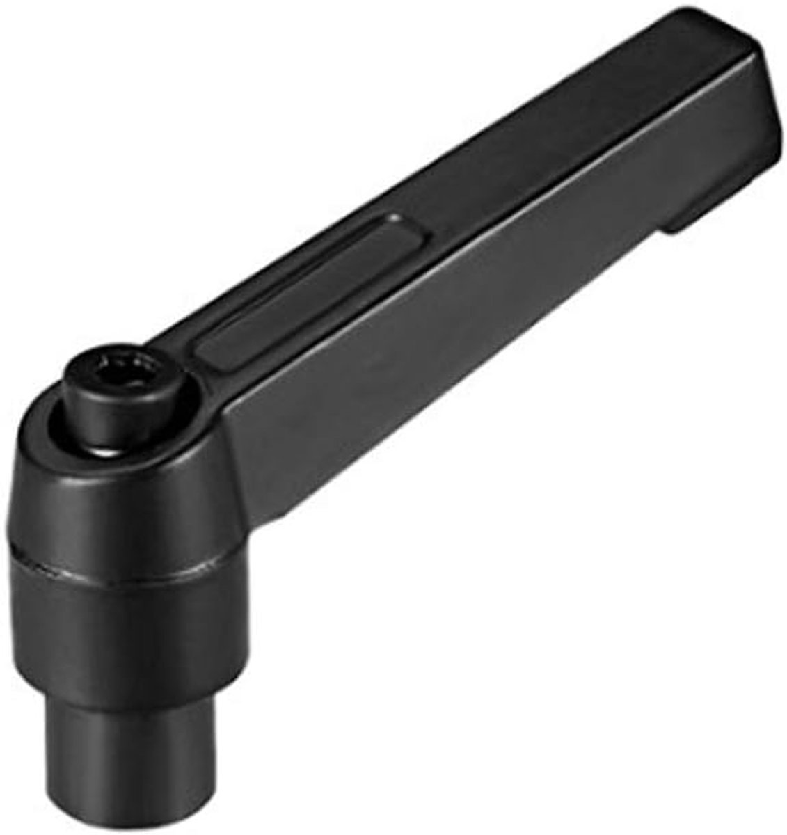 SnelShoppen - Clamp Handle Handvat M6 M8 M10 Vrouwelijke Draad Verstelbaar Handvat Machine Knoppen Zwart voor Mechanische Toepassingen