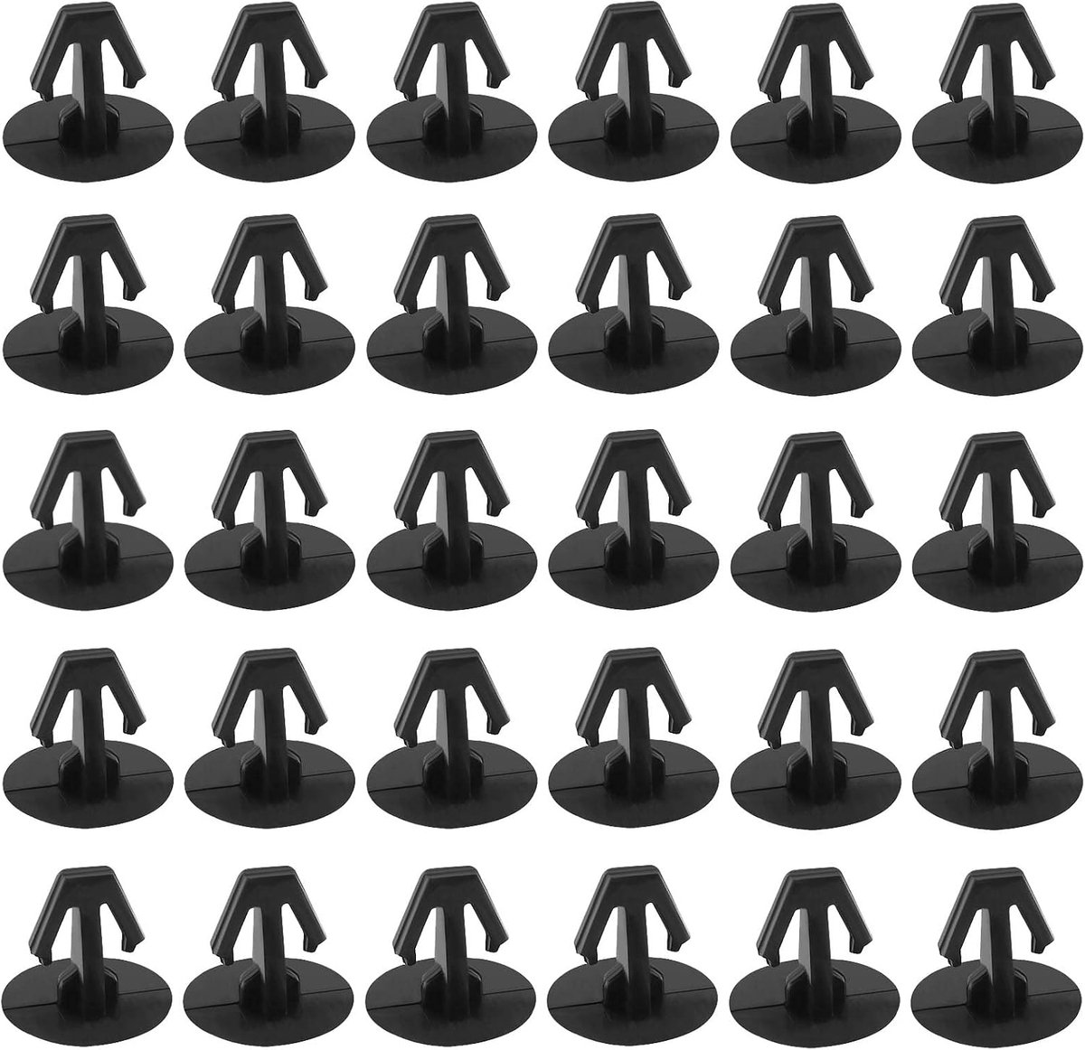 SnelShoppen - 30 Stuks Deur Seal Trim Clips 91518-SM4-003 Compatibel met Qashqai X-Trail Accord Civic, Rubber Seal Weather Strip Clips, Bonnet Edge Se