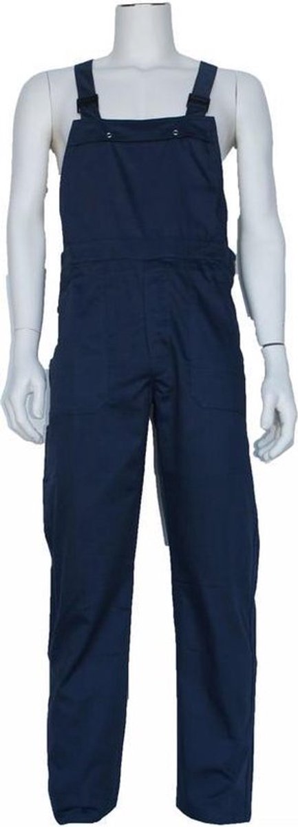 Tuinbroek polyester/katoen navy maat 51