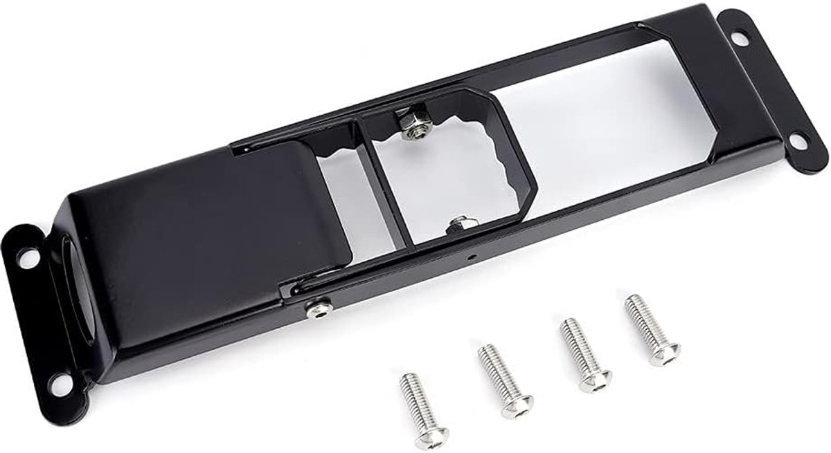 SnelShoppen - JK Deur Scharnier Stap, Vouwbare Voetpedaal van Metaal met Sterrenlogo voor JK & Unlimited 2007-2017, Decoratieve Auto Accessoire