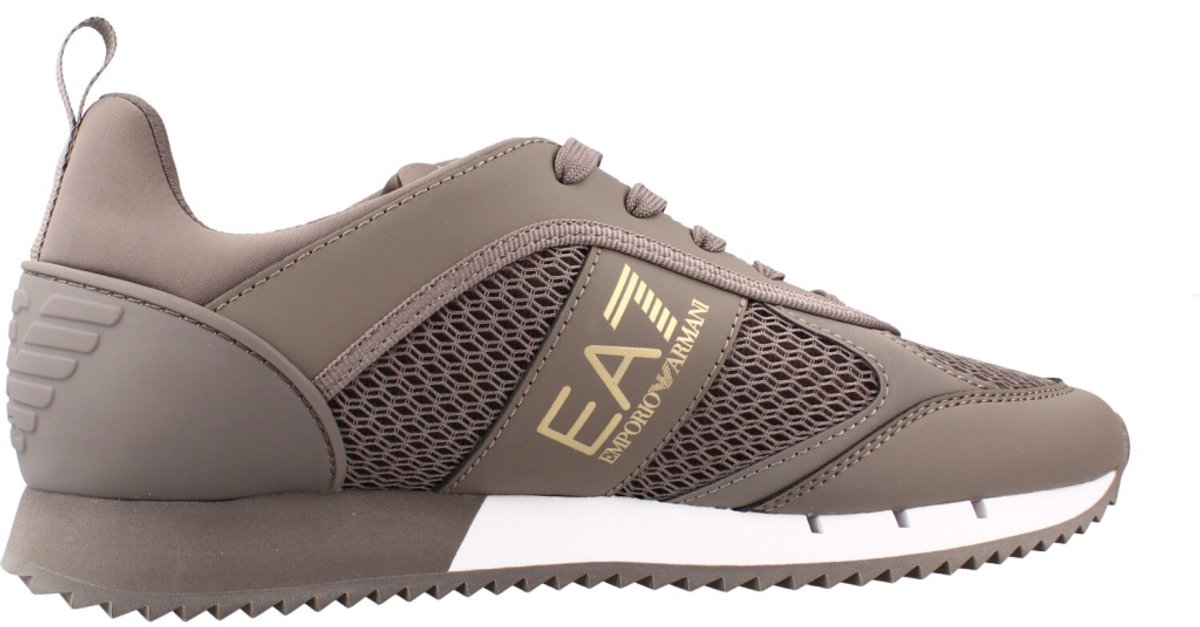 Ea7 Emporio Armani Black & White Laces Schoenen Grijs EU 43 1/3