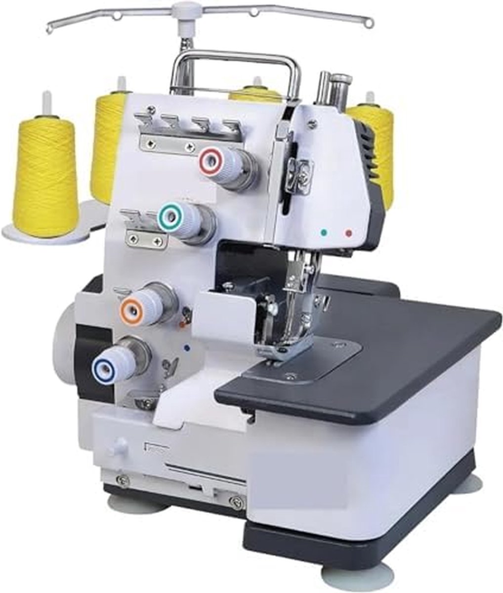 Overlockmachine - Lockmachine Naaimachine - Kleding Maken - Stil Mechanisme - 260mm x 260mm x 300mm - Grijs
