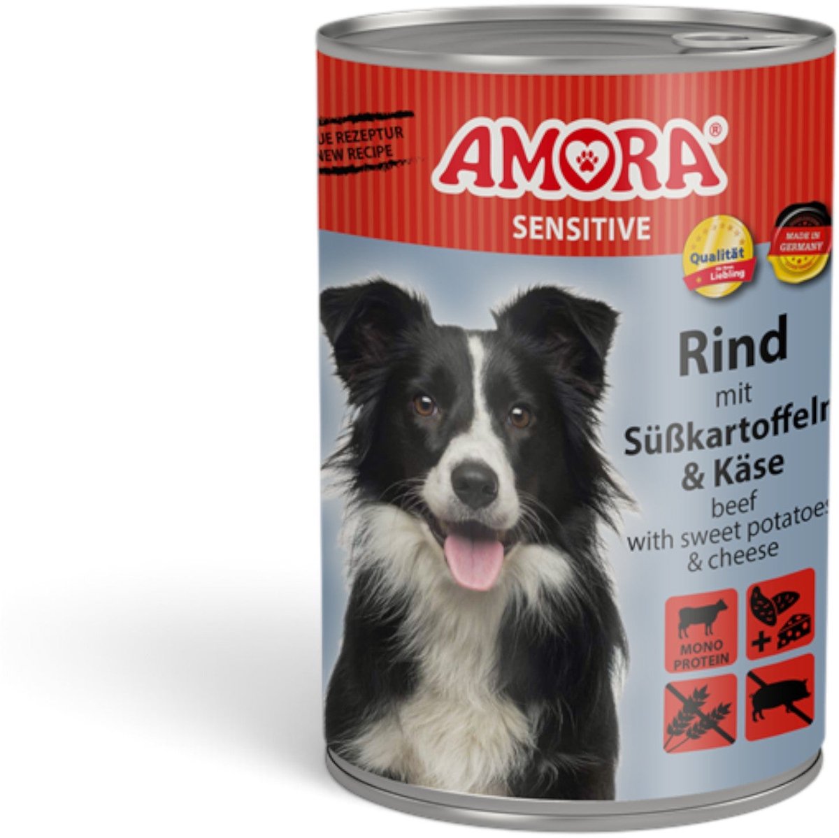 Amora AMORA Dog Sensitive 6x400g - Rundvlees & zoete aardappel