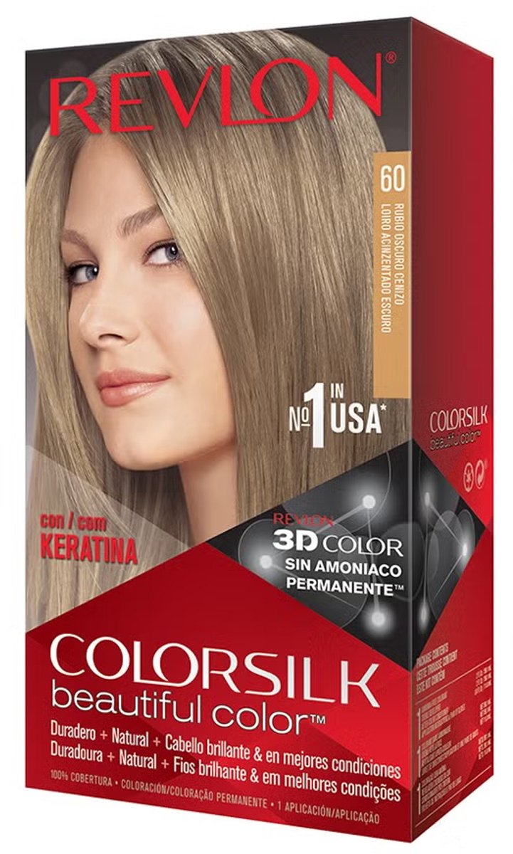 Revlon Colorsilk N°60 Dark Ash Blonde