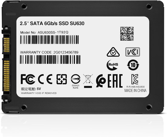 Interne SSD Schijf - Solid State Drive - Snellere Computer Opstarten - Robuust Zonder Mechanische Componenten - 2.5-inch - Zwart — afbeelding 5