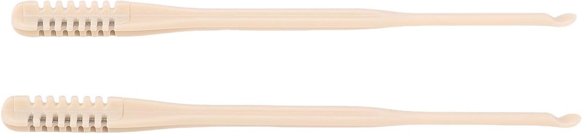 Neushaartrimmer met Oorkiezer - Neusknipper Verzorgingstool - Persoonlijke Verzorging - 360° Roterend Ontwerp - 10 Stuks - Zwart