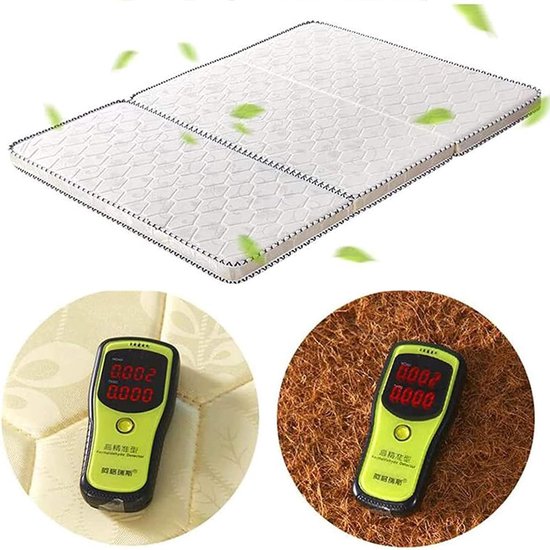 Orthopedische Matrasmat - Vloermatras Gastenbed - Comfortabel Slapen - Drievoudig Kokosvezel - 5 cm Dik - Natuurlijk — afbeelding 5