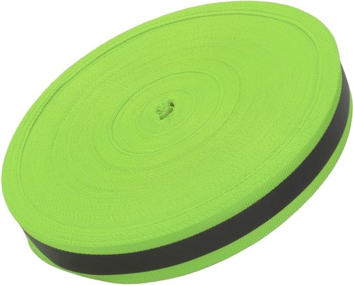 Reflecterende Tape van 50 Yards voor Naai Projecten, Sport en Buitenactiviteiten, Fluorescerend Groen, Luminous, Veiligheid, DIY