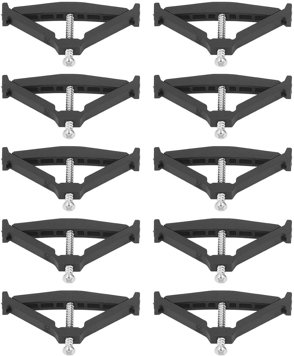 SnelShoppen - Reparatietool voor controlekast, 10 sets metalen schroeven, vernikkeld, roestvrij, vochtbestendig voor type 86 wanddozen