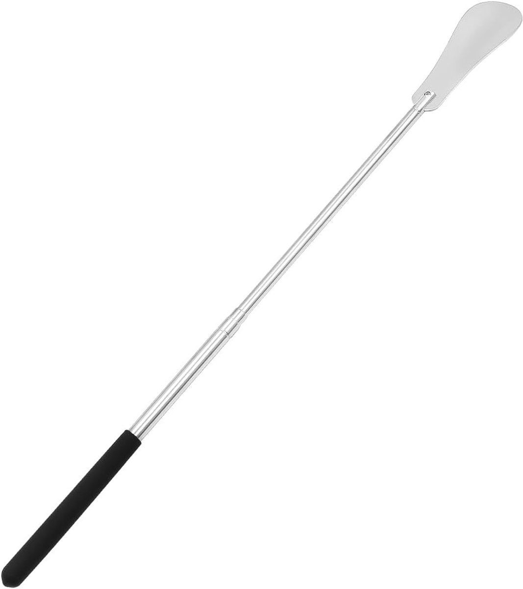 SnelShoppen - Verstelbare Schoenlepel met Lange Handgreep, 30-65 cm, Telescopische Schoenlepel van RVS voor Mannen, Vrouwen, Kinderen, Ideaal voor Oud