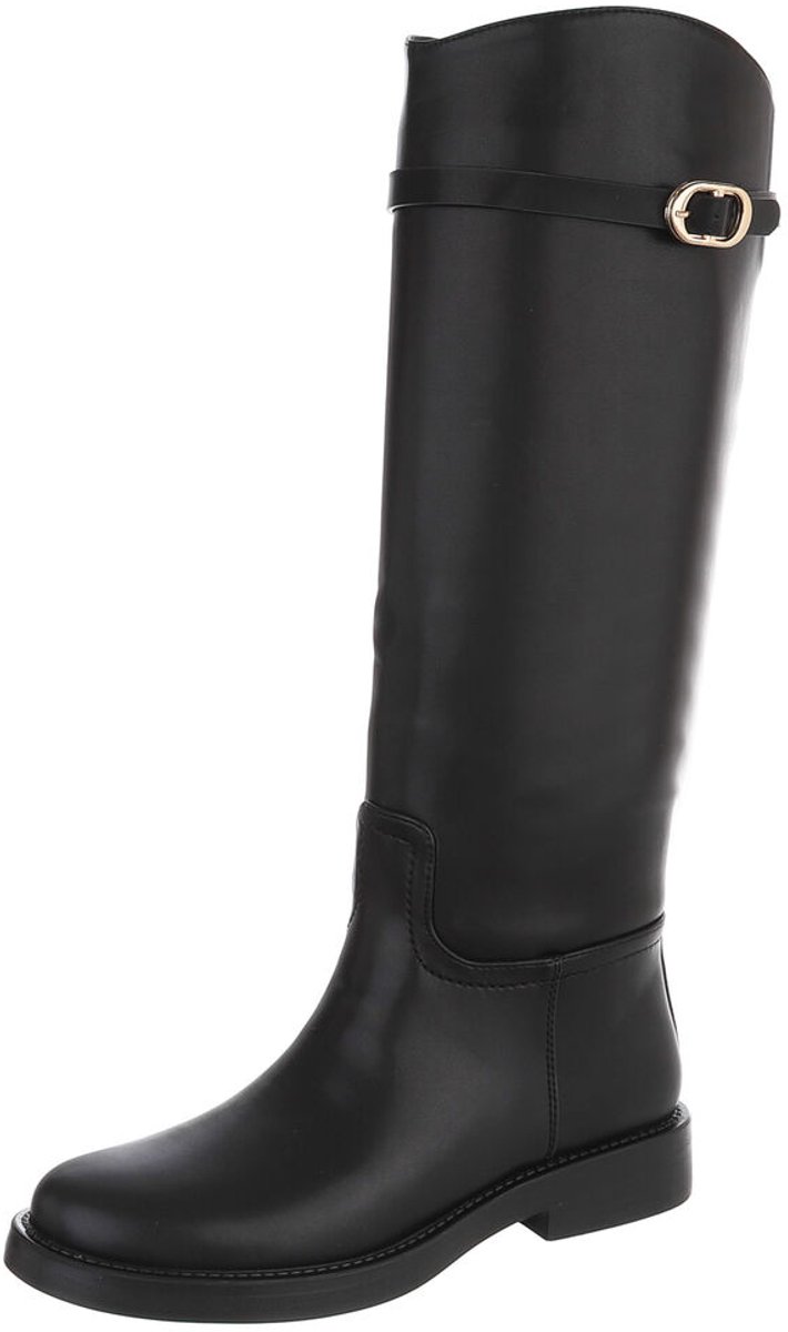 Hoge laars - gespdetail - dames Mt:36