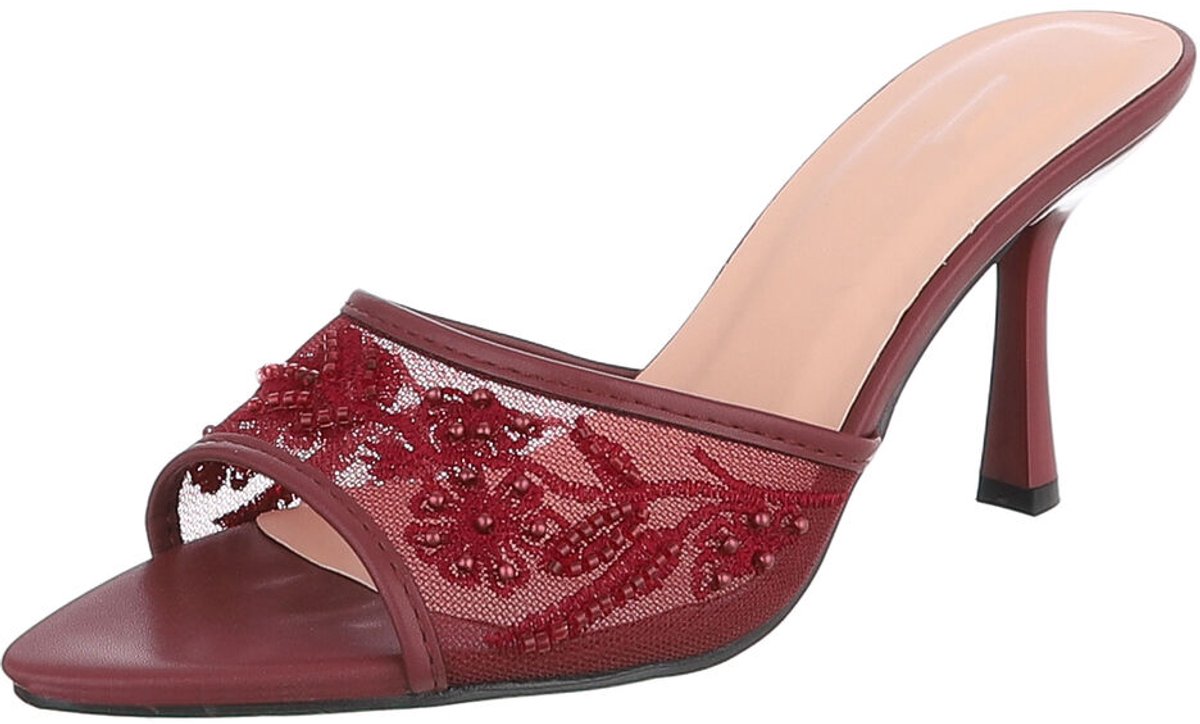 Muiltjes met hak - elegant instapmodel - dames Mt:40