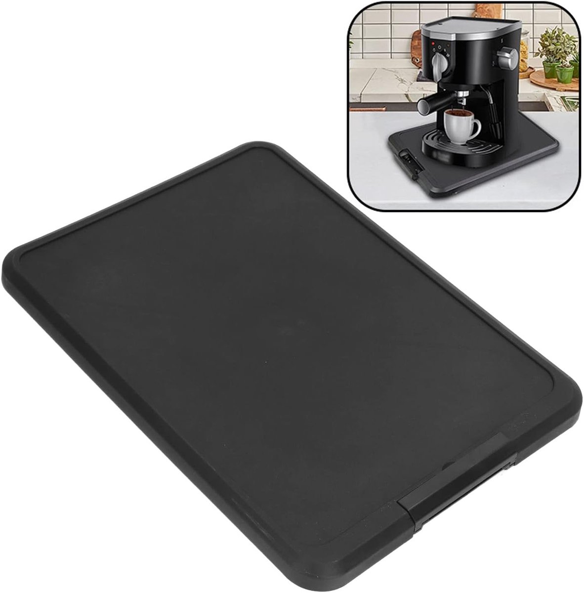 SnelShoppen - Keuken Rollende Tray - Koffiezetapparaat, Slede, Keukenapparaat, Mobiele Caddy, Werkblad, Opbergruimte Voor Airfryer, Toaster, Blender,