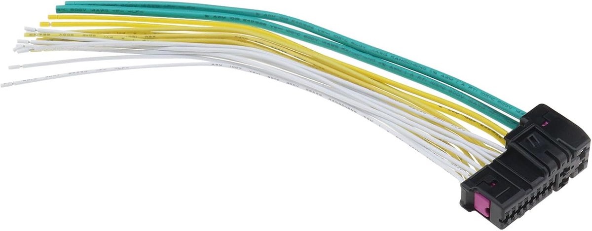 SnelShoppen - 20-Pin Auto Deur Reparatie Connector Draad Loom Splice 20cm Geschikt voor Audi A2 A3 A4 A6 TT Voertuig Onderdelen
