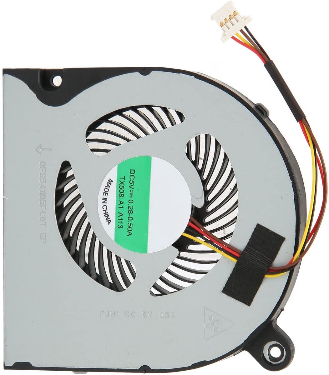 SnelShoppen - Vervangende Laptop CPU Koelventilator voor Aspire 5 A515, Eenvoudige Installatie, 4PIN Aansluiting, Ideale Vervanging voor Laptop Koelin