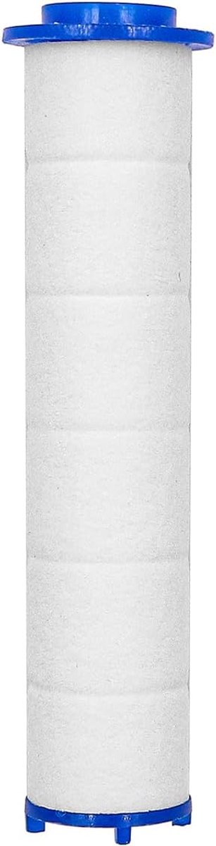 SnelShoppen - 6 Stuks PP Katoenen Filterpatroon Douchekop Vervanging voor Handheld Afneembare Filtratie Douchekoppen (9.5cm) - Hoogwaardige Waterfilte