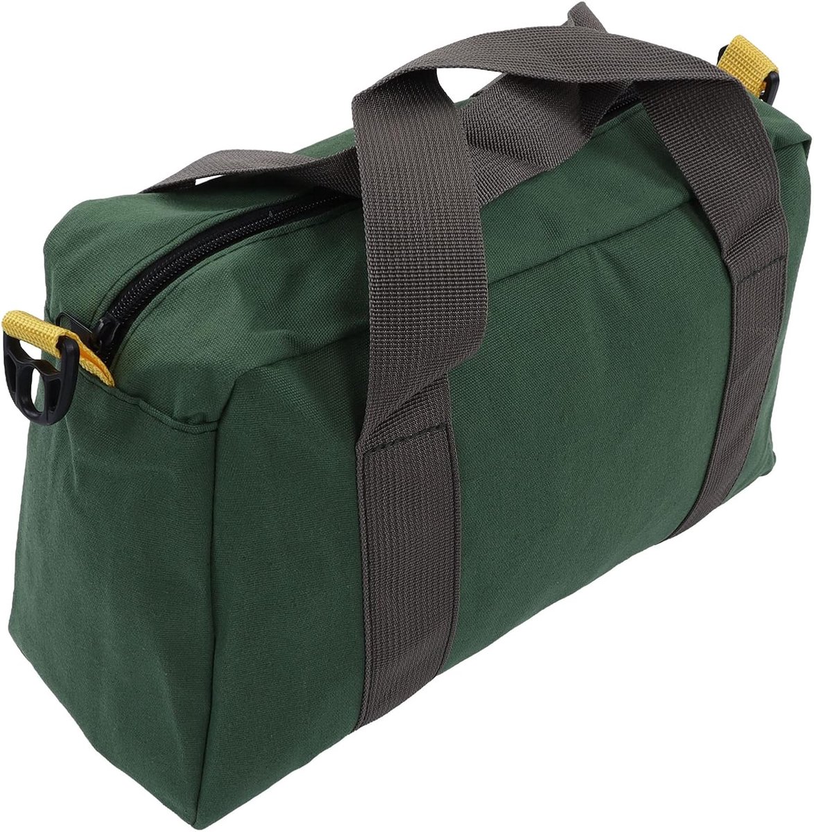 SnelShoppen - Grote Gereedschapszak Canvas Waterdicht Draagbare Rits Gereedschapstas Stevige Multifunctionele Utility Tas voor Elektriciens Timmerlied