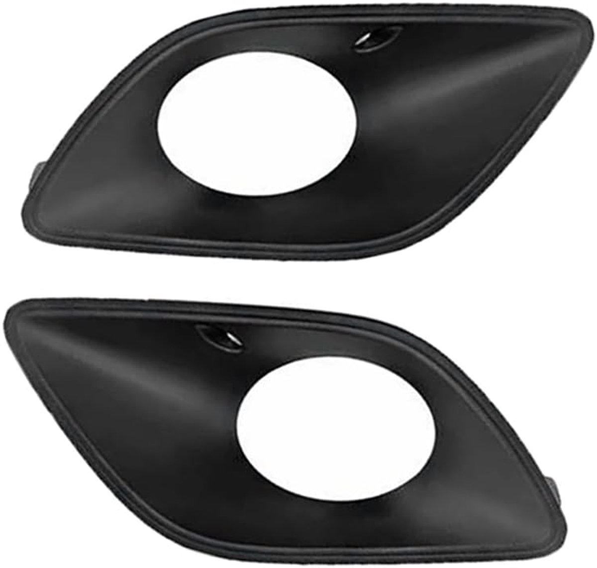 SnelShoppen - 2x Voorbumper Mistlamp Bezel Trim, Vervanging voor Mistlamp Cover, Geschikt voor Me-rcedes-Be-nz Sprinter W907 W910 2018-2022, Zwart