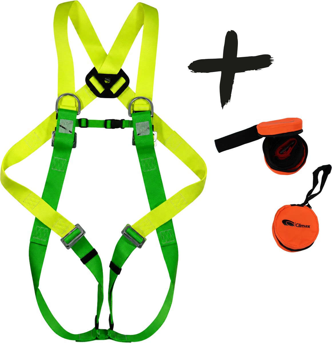 Veiligheidsharnas 27C met Anti Traumaband - Valharnas M-L-XL - Valbeveiliging Trauma Relief Strap