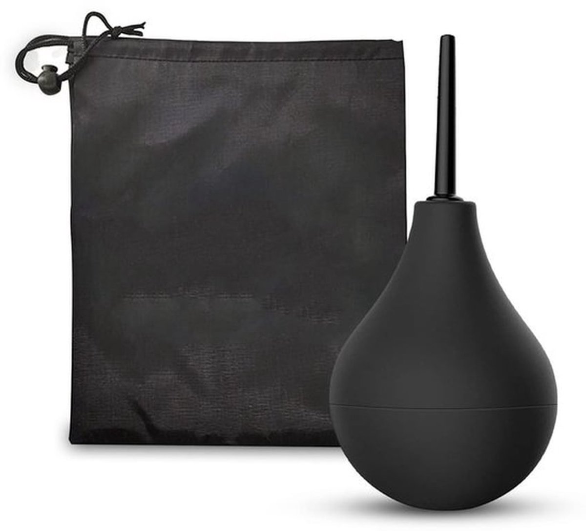 Klysma Set - Herbruikbare Siliconen Douche - Veilig Rubber - 160 ML - Antislip Tuit - Comfortabel Ontwerp - 15,5 X 7 CM - Enema