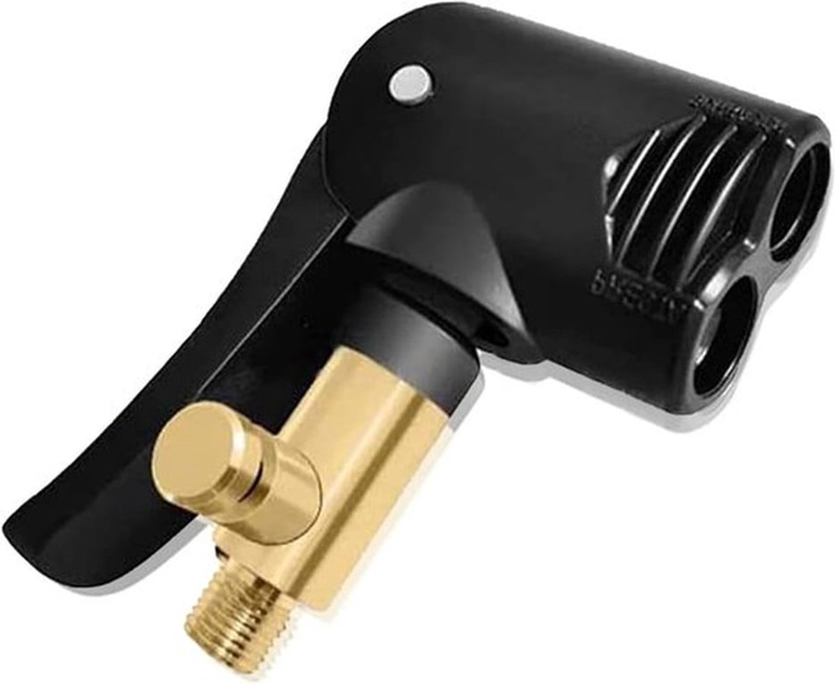 Dubbele kop adapter voor fietspomp, ventielconnector, slangadapter, fietspomptoebehoren en accessoires voor fietsen