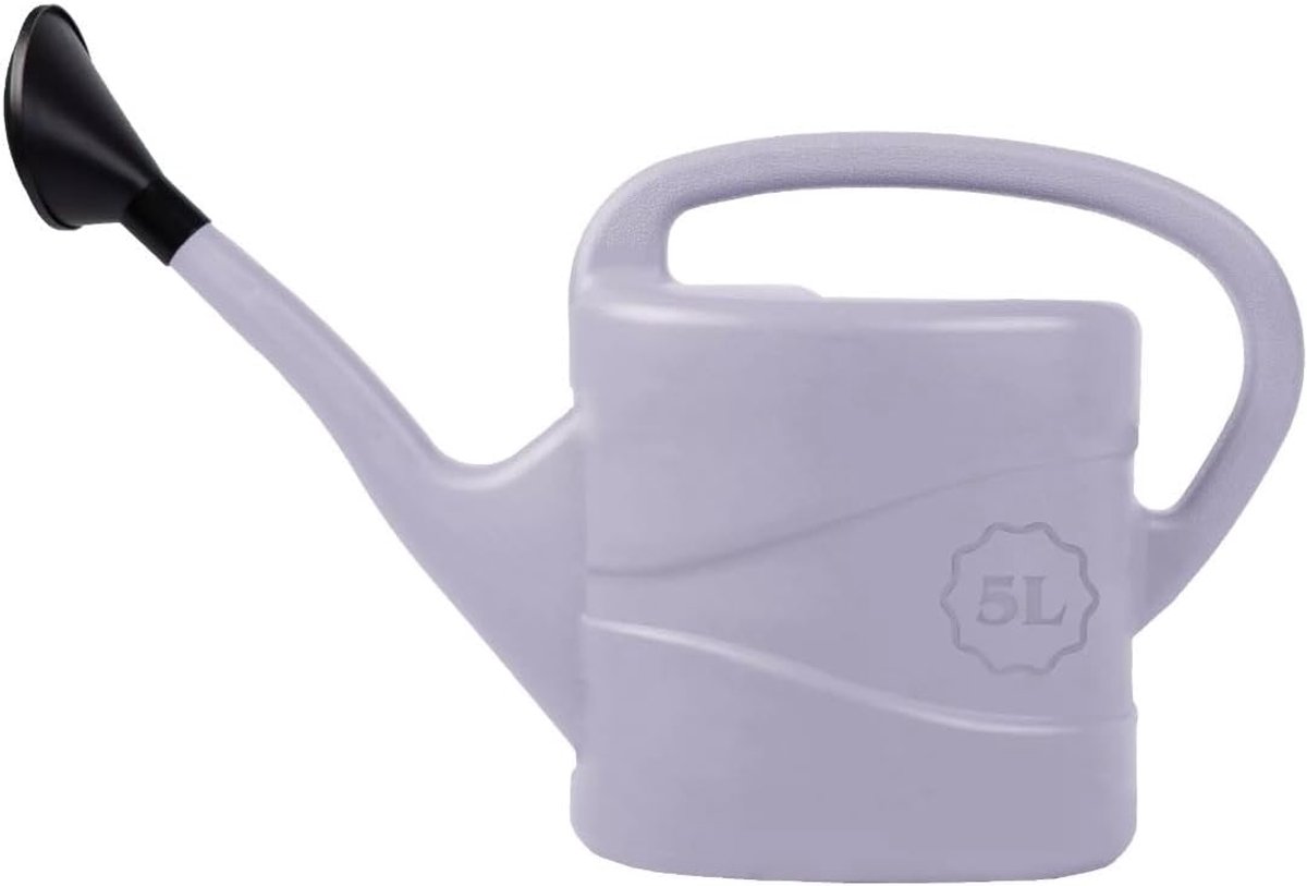 SnelShoppen - Gieter met tuit - 5 liter - Lila - Tuingereedschap voor planten - Perfect voor tuin, balkon en huis - Handig en stijlvol