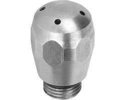 SnelShoppen - Coffee Maker Steam Nozzle - Universele RVS Vervangingsaccessoire - 4-Gaten Melk Schuim Spuit voor Koffie - Herbruikbaar en Duurzaam - Pe