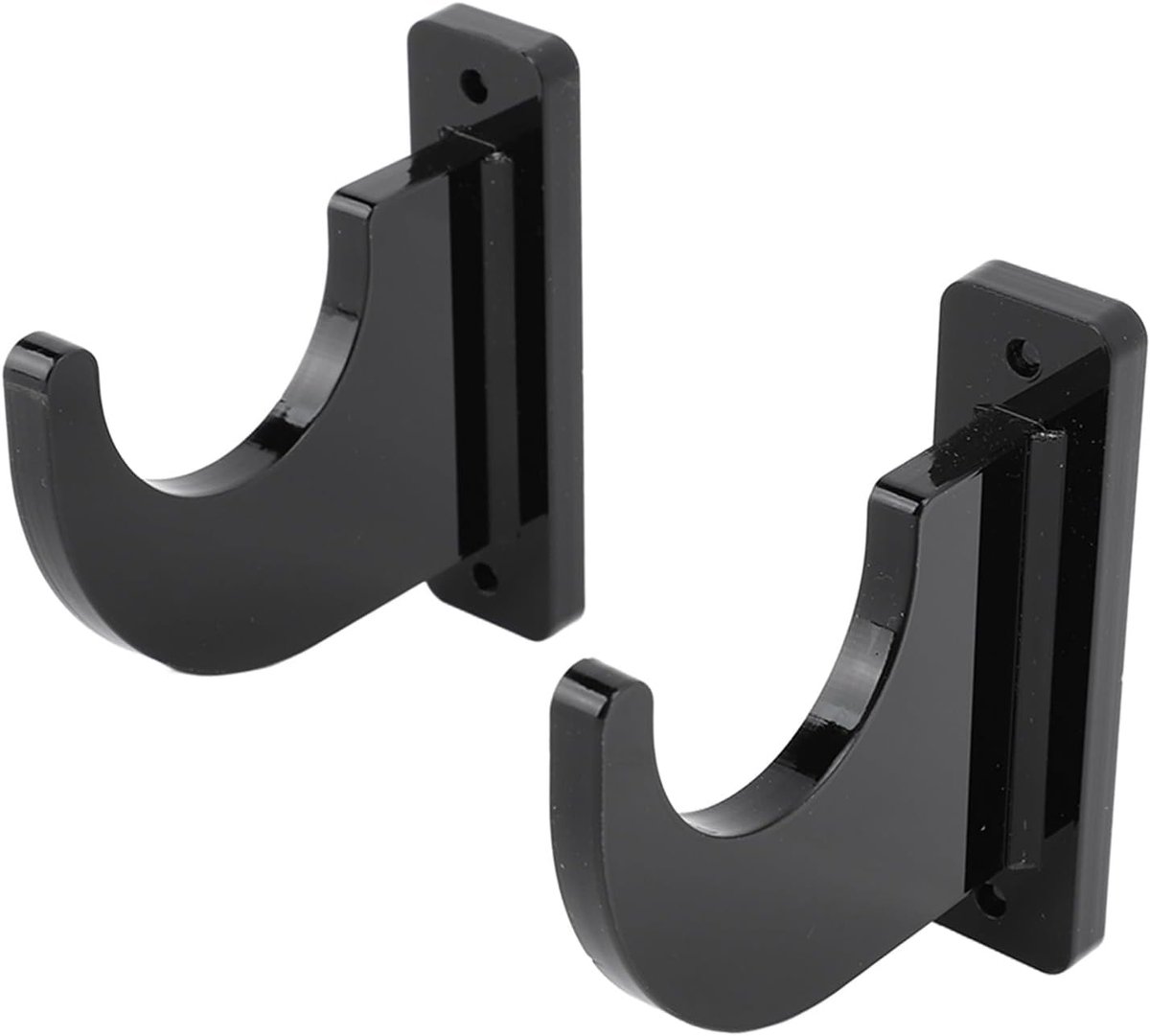 SnelShoppen - 2PCS Wandbevestiging, Acryl Lightsaber Houder, Katana Wand Display, Makkelijk te Monteren, Multifunctionele Haak, Voor Slaapkamer, Woonk