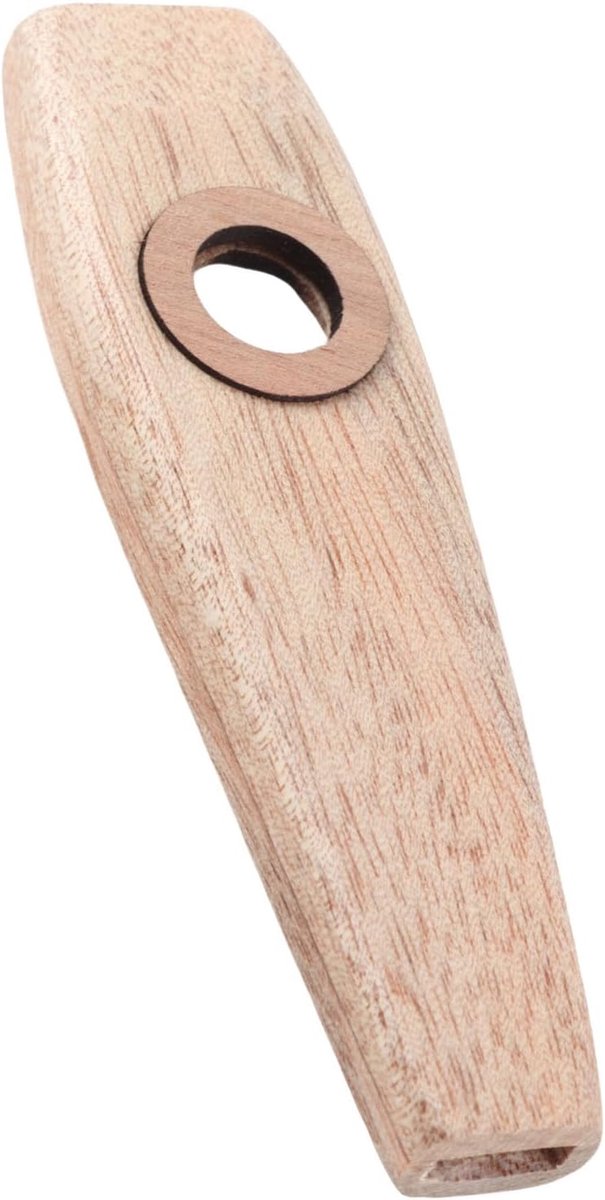 SnelShoppen - Professionele Houten Blaasinstrument met Katoenen Membranen voor Live Optredens, Muziekeducatie, Maple Hout, Ideaal voor Kinderen en Vol