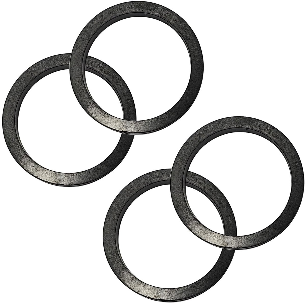 Set van 4 Rubber Washers voor Overloopslangen, OD 38mm, ID 30mm, Ideaal voor Waterafvoer en Slangverbindingen