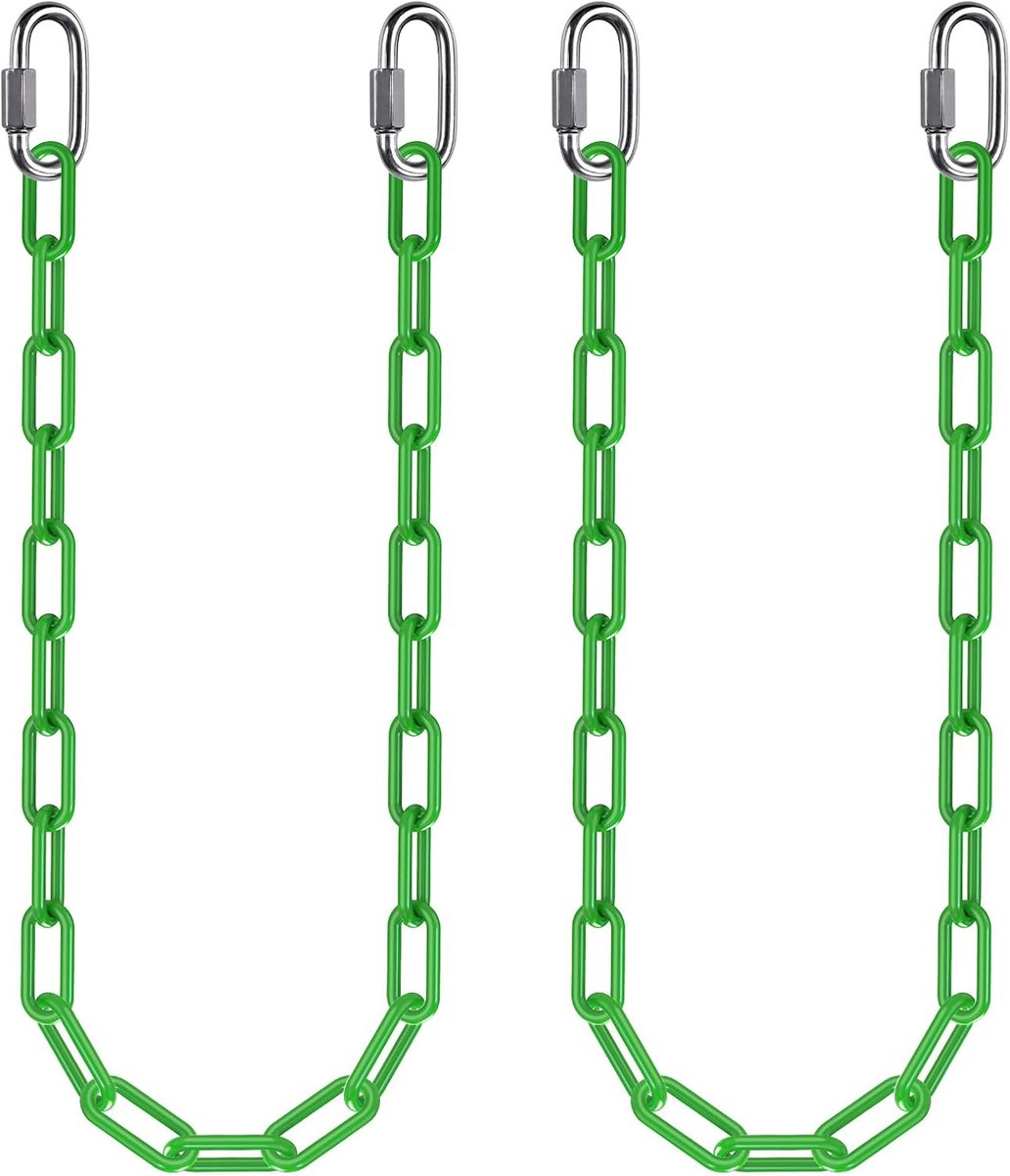 Hangkettingen 100 cm - RVS - Verstelbaar - Voor hangstoelen en meer - SnelShoppen