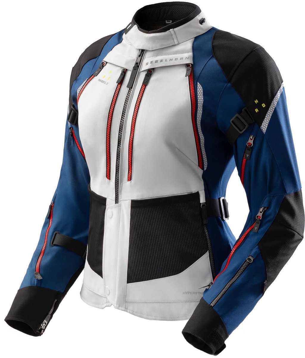 Rebelhorn Hardy 3.0 waterdichte dames motorfiets textieljas -
