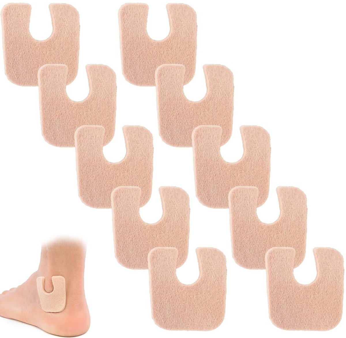 Solidchoice - 10 Metatarsale Kussentjes voor Voeten