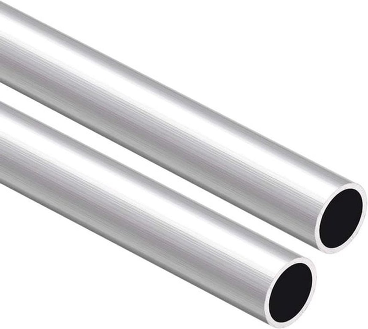 Aluminium ronde buis 15mm OD 12mm ID 300mm lengte - naadloze aluminium buis voor industrie en DIY projecten