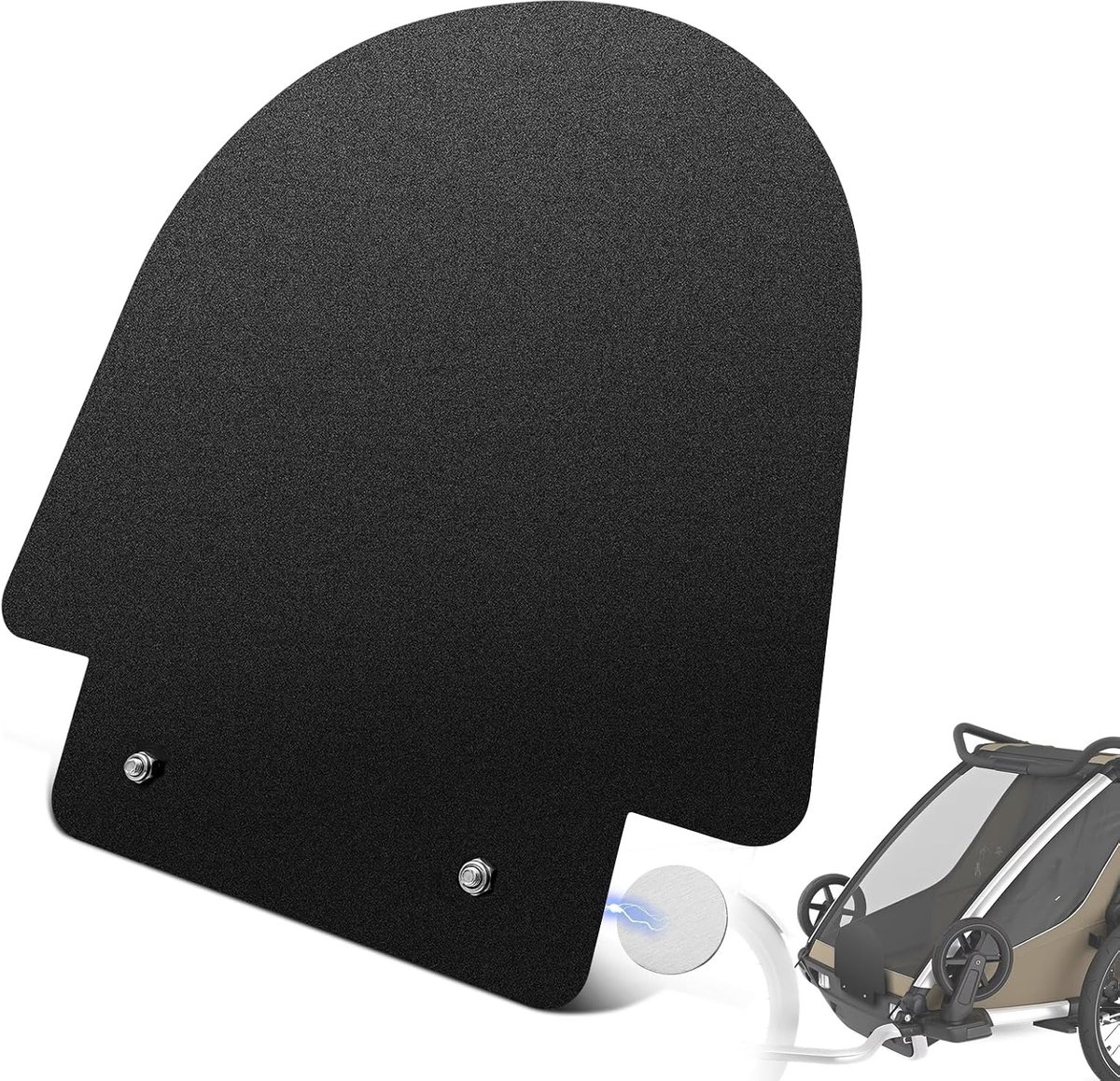 Spatbord fiets voor Thule Chariot fietskar - spatbord fiets compatibel met Thule Chariot (2017-2023) - Lite - Sport - Cab - Cross - spatbord voor fietskar