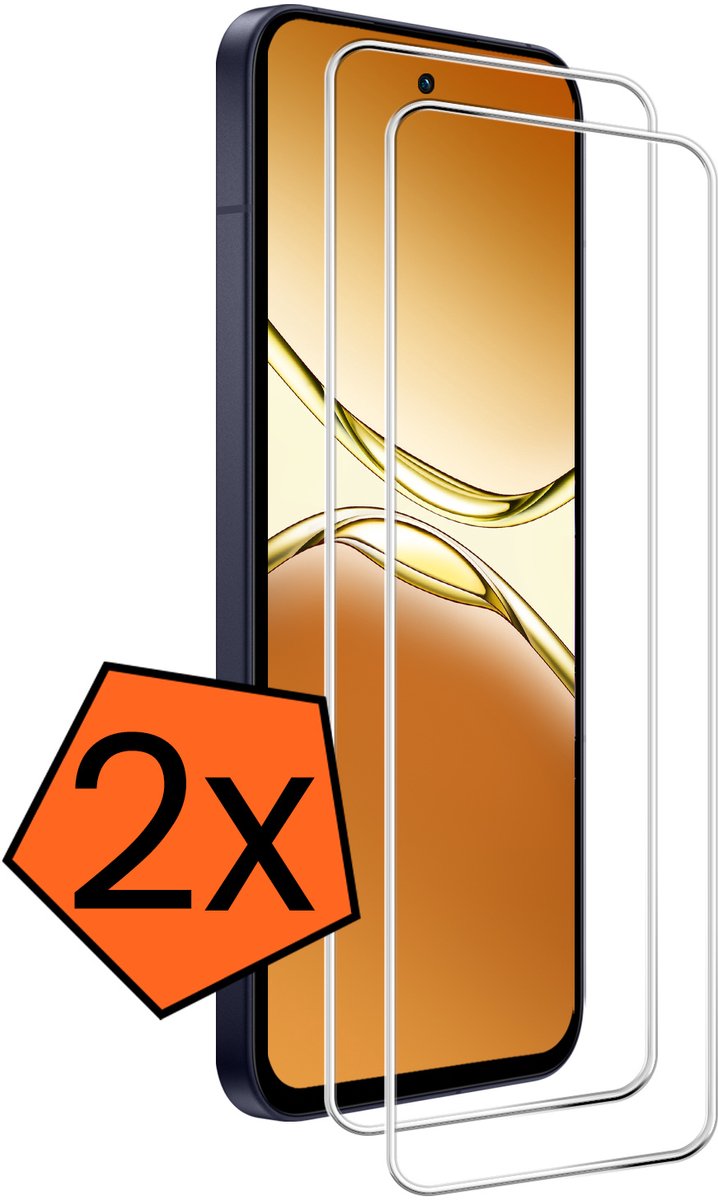 Screenprotector - 2 Stuks - Geschikt voor OPPO A5 Pro - Extra Sterk - Gehard Glas - Beschermglas - Tempered Glass - Screen Protector