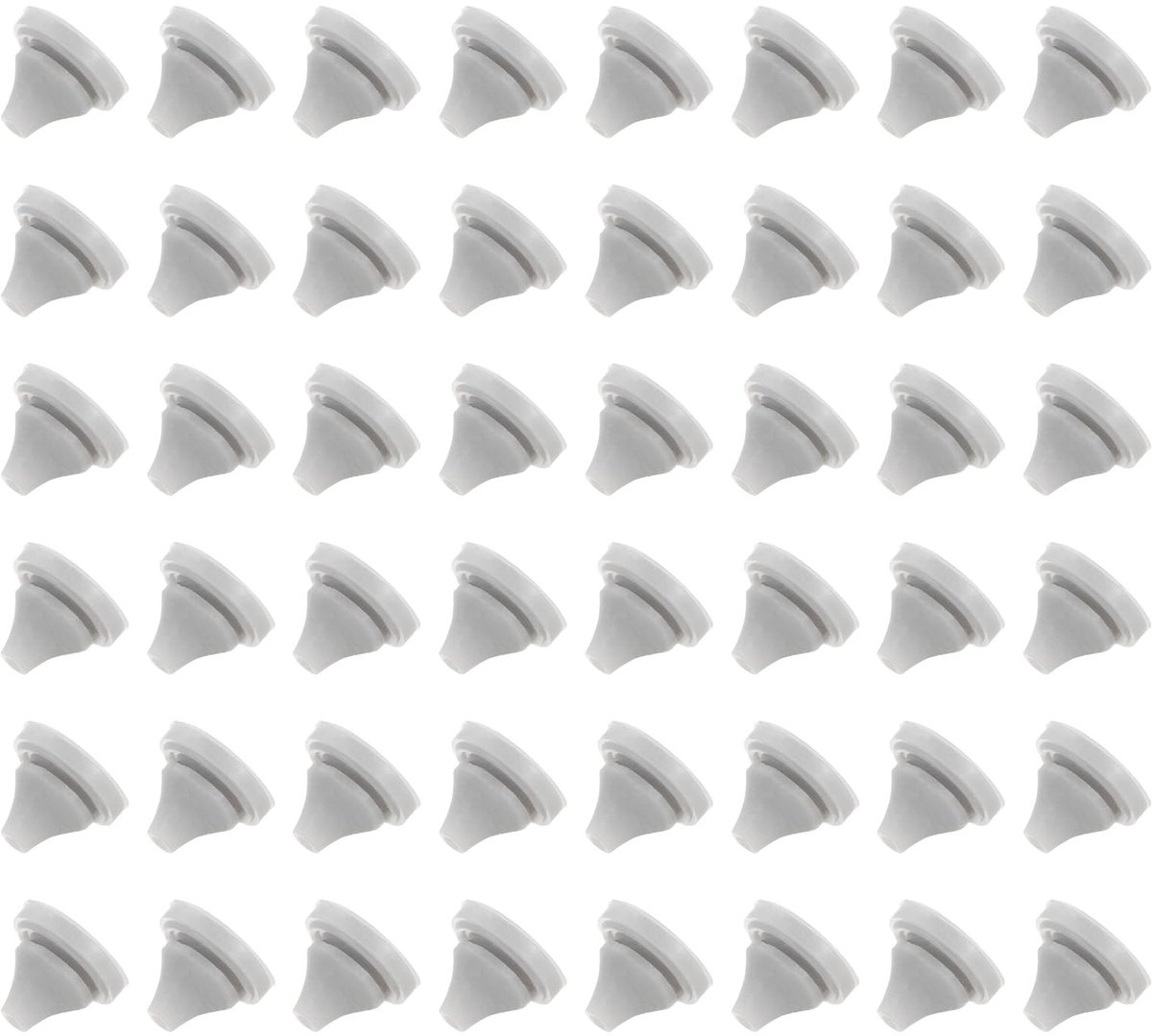 Solidchoice - 25 Stuks Vervangende Douchekop Nozzles van Silicone