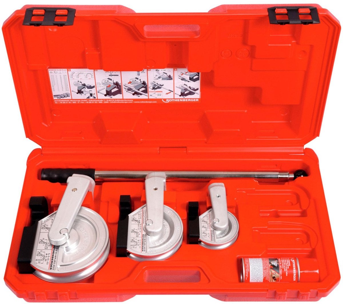 ROTHENBERGER ROBEND H+W PLUS Set, 15-18-22mm - 24505