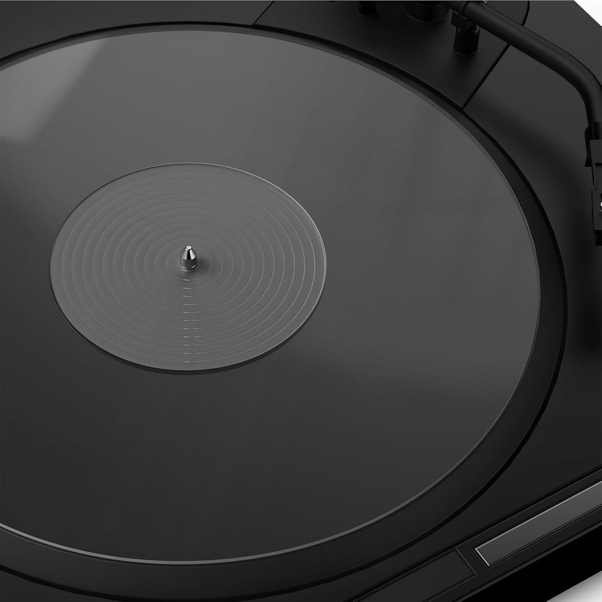 Draaitafel Mat Platter Slipmat: Acryl Platter Platter Platter Vinyl Slipmat voor Draaitafels Antistatische Strakker & Gedefinieerde Bass - Helder