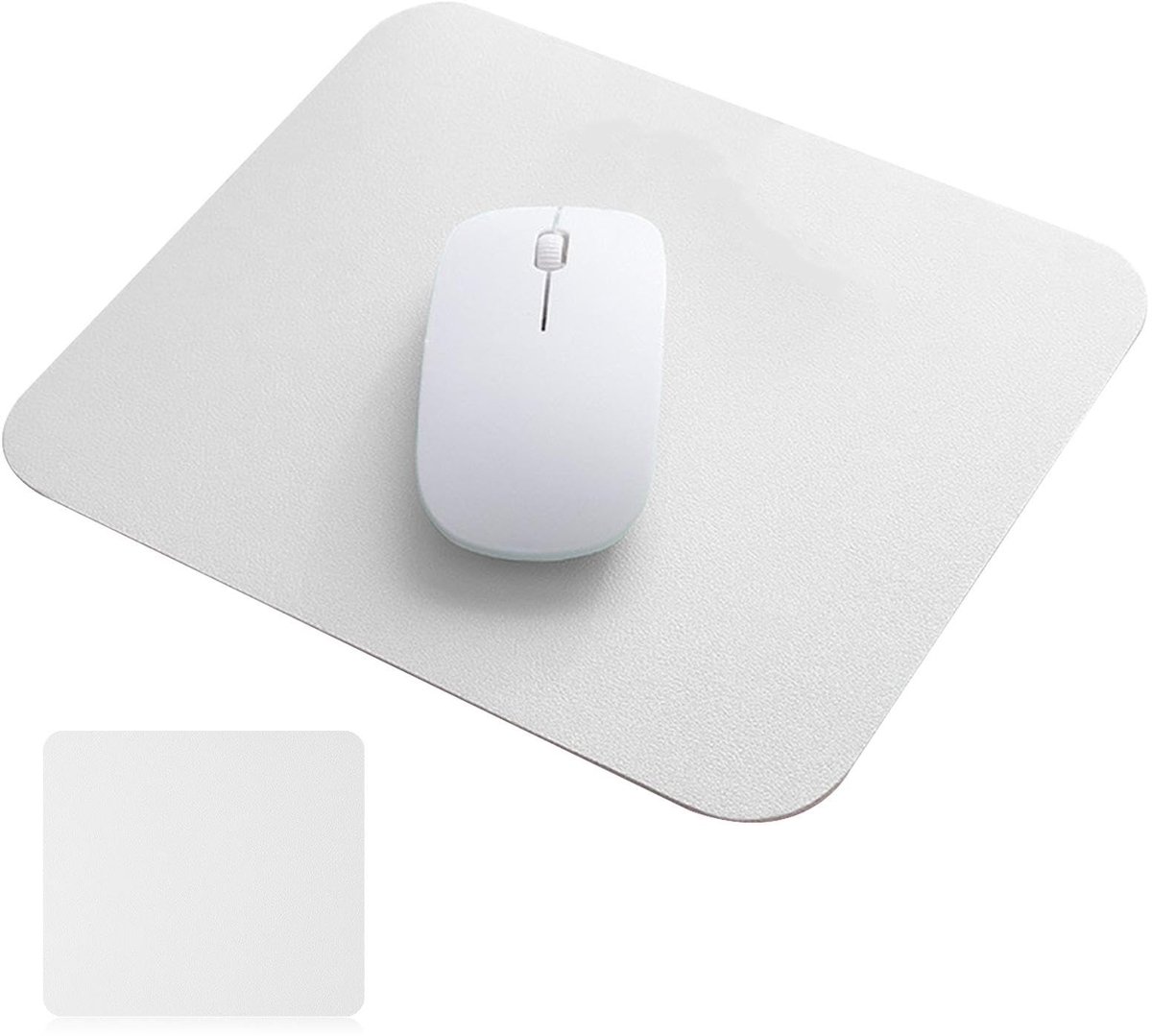 Solidchoice - Waterdichte Kunstleren Muismat met Antislip en Makkelijk te Reinigen Oppervlak