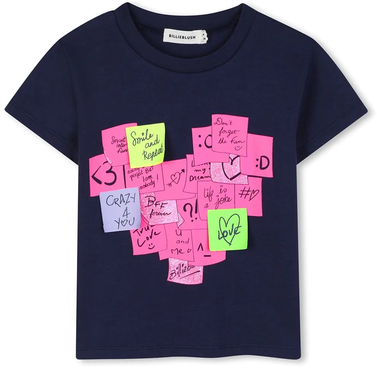 Billieblush U22377 T-shirt Met Korte Mouwen Blauw 4 Years Meisje