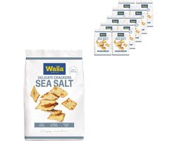 Wasa Delicate Crackers Sea Salt 10x150g
