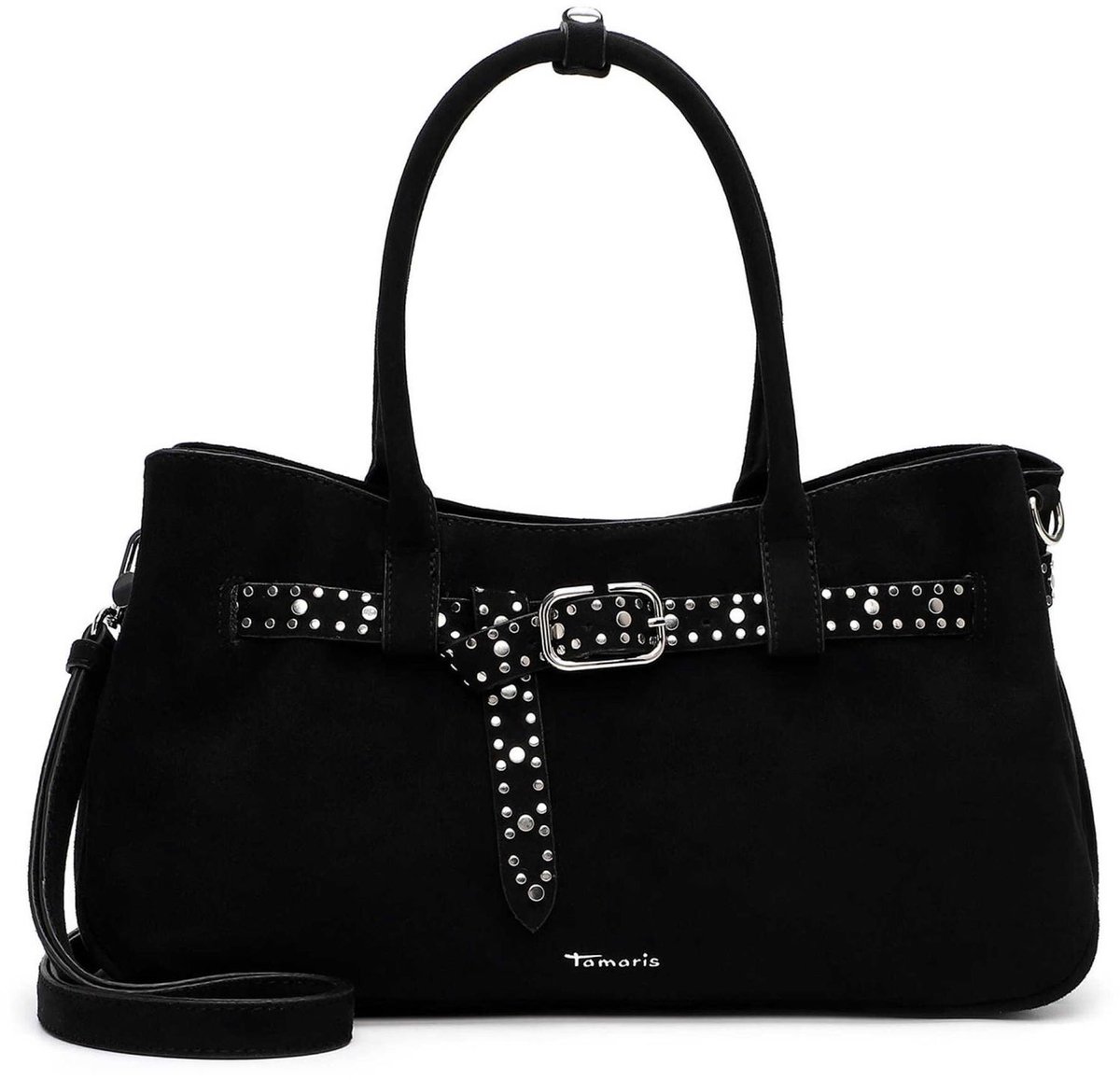 Tamaris schoudertas Melina SC Cityshopper Black zwart