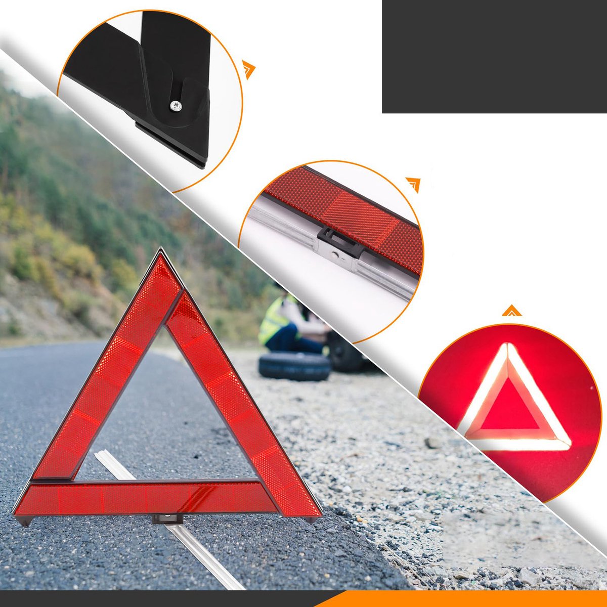 Autoveiligheidsset – EHBO-set voor in de auto - 10-delige set – foto 6