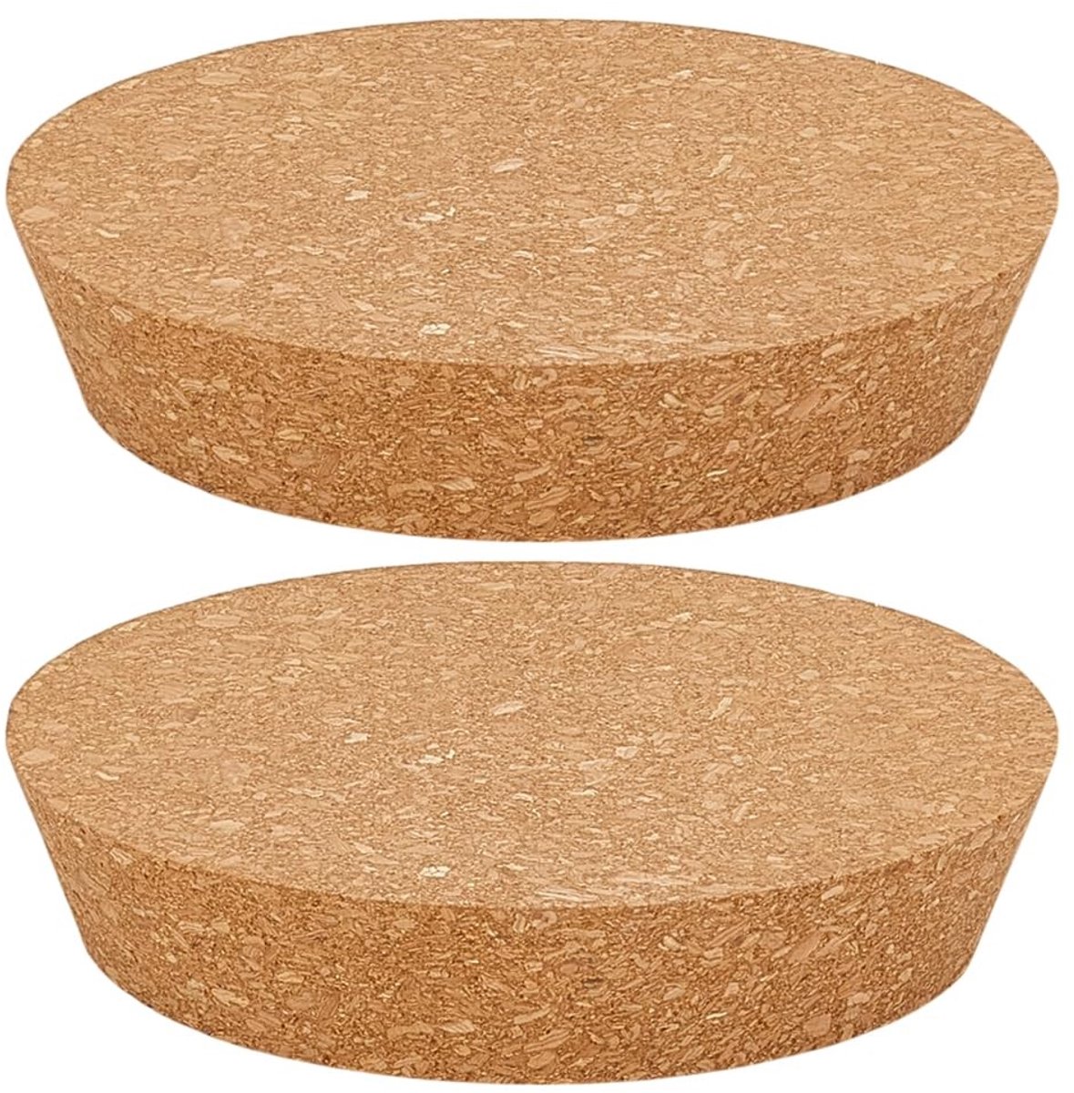 Solidchoice - Grote Kurk Stoppers 13-15 cm - Houten Deksels voor Flessen en Potten
