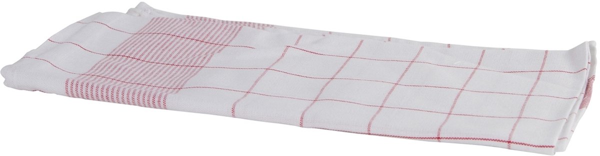 Glazendoek ChiaMo.nl 50% Linnen Rood 70 x 70 cm